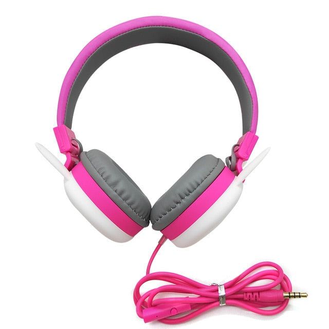 Bunny Headphones - (Wired) - bunny ears, headband, rabbit, rabbits, earbuds