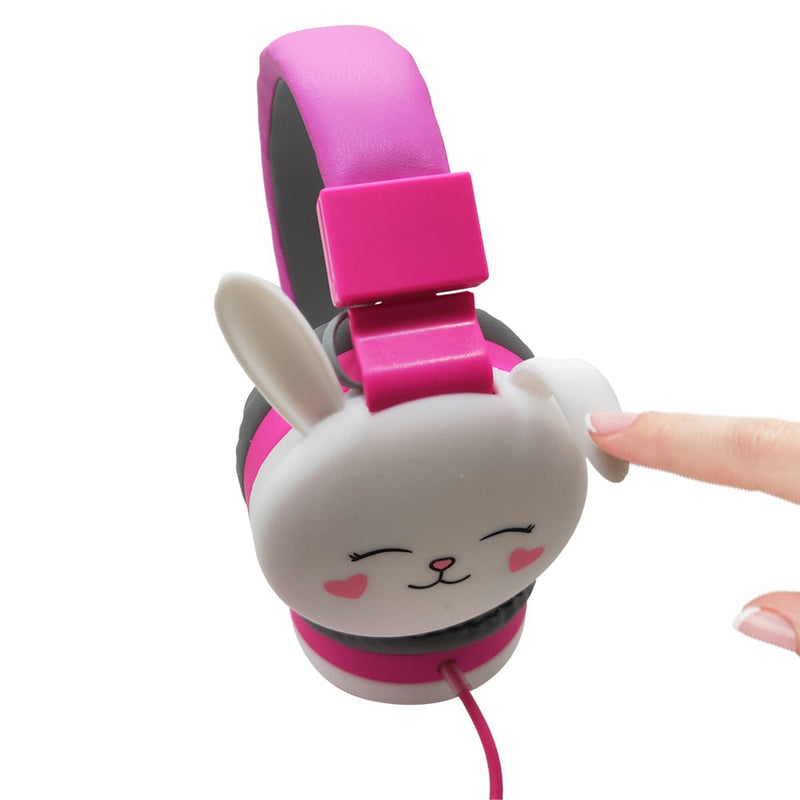 Bunny Headphones - (Wired) - bunny ears, headband, rabbit, rabbits, earbuds