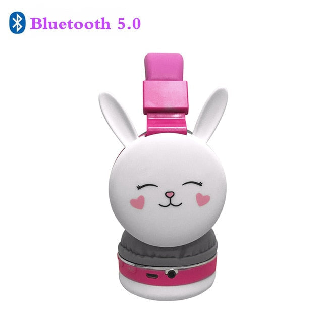 Bunny Headphones - (Wired) - bunny ears, headband, rabbit, rabbits, earbuds