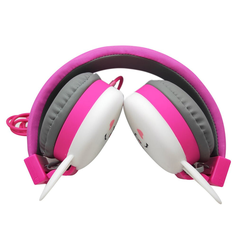 Bunny Headphones - (Wired) - bunny ears, headband, rabbit, rabbits, earbuds