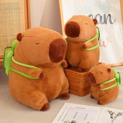 Capybara Turtle Backpack Plush Stuffed Animal