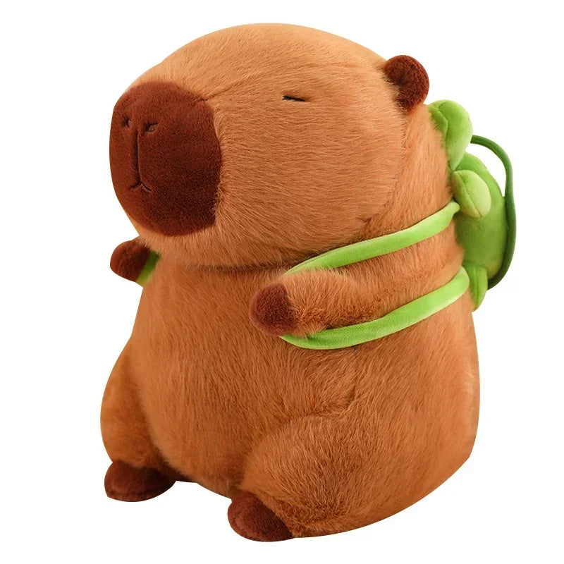 Capybara Turtle Backpack Plush Stuffed Animal