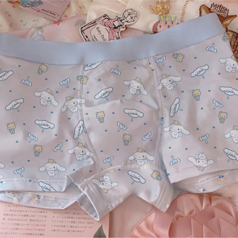 Cinnamoroll Bear Plus Size Mens Boxer Briefs Underwear