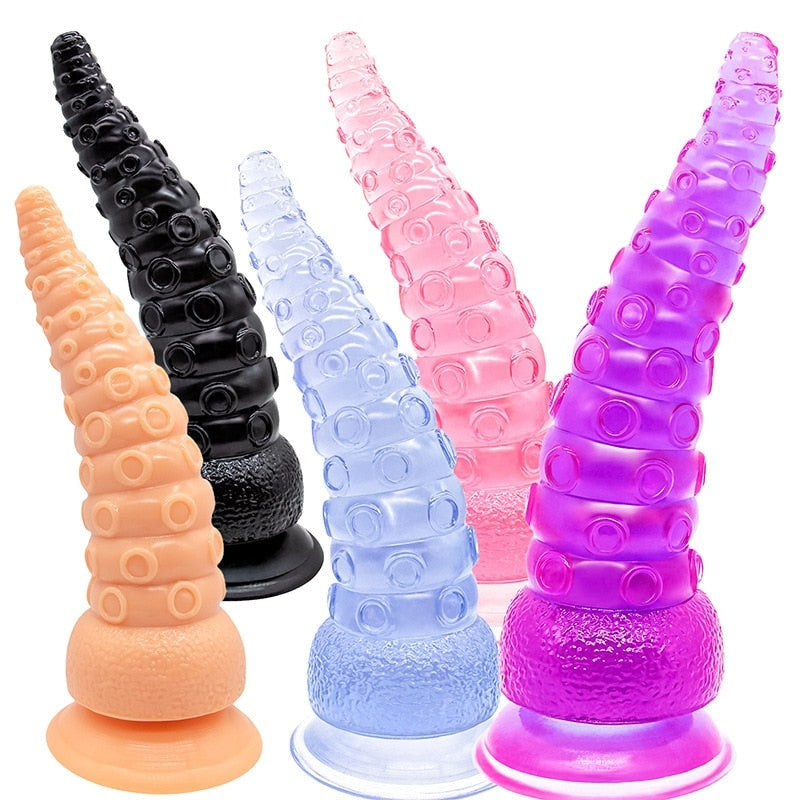 Clear Jelly Suction Tentacle Ride Toy DDLG Playground Clear Jelly Suction Tentacle Ride Toy DDLG Playground