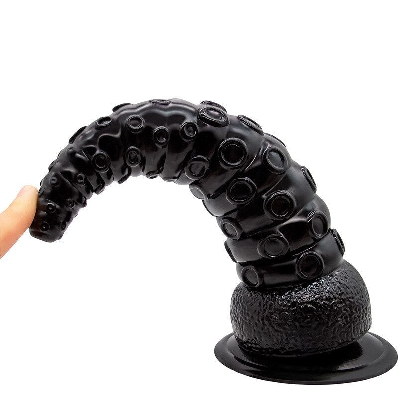 Clear Jelly Suction Tentacle Ride Dildo Sex Toy Kinky Naughty – Ddlg