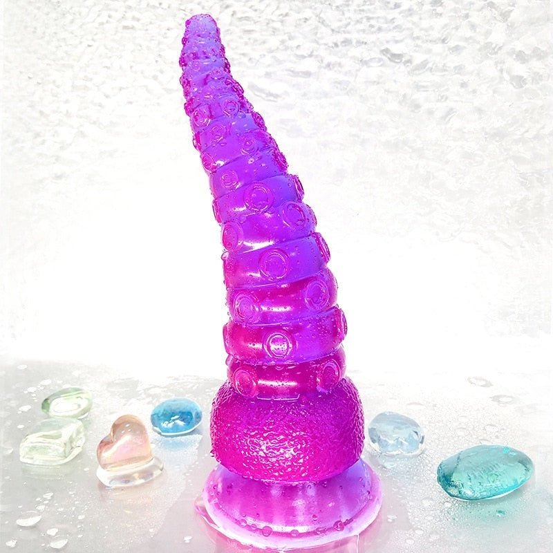 Clear Jelly Suction Tentacle Ride Toy DDLG Playground Clear Jelly Suction Tentacle Ride Toy DDLG Playground