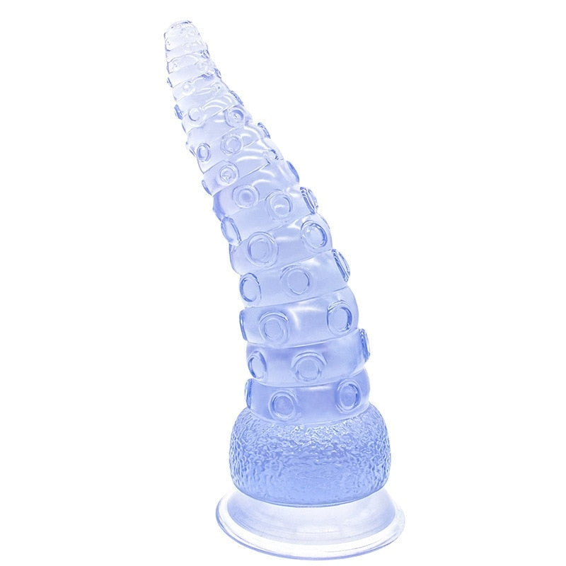 Clear Jelly Suction Tentacle Ride Toy DDLG Playground Clear Jelly Suction Tentacle Ride Toy DDLG Playground