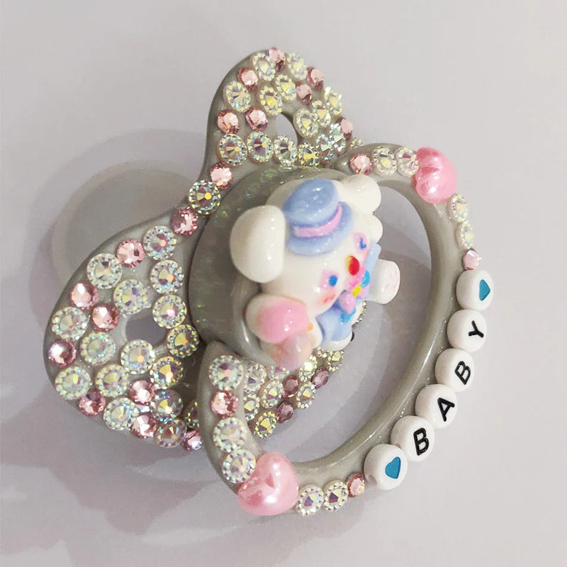 Clown Cinnamoroll Baby Deco Adult Pacifier