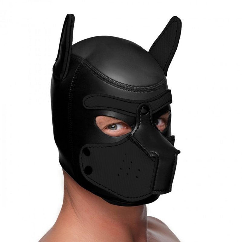 Colored Puppy Play Mask (8 Colors) - color mask, dog, dog ears, masks