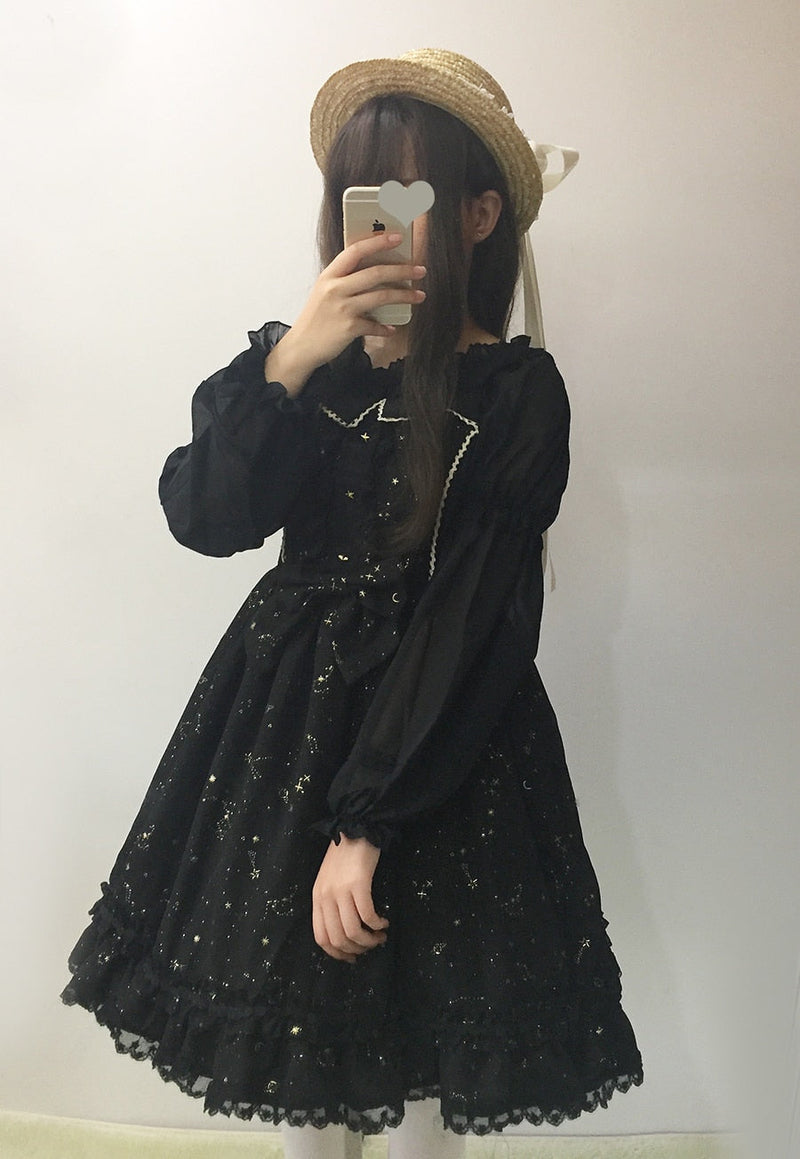 Constellation Princess Dress - dresses, gothic, gothic lolita, jsk, lolita clothing