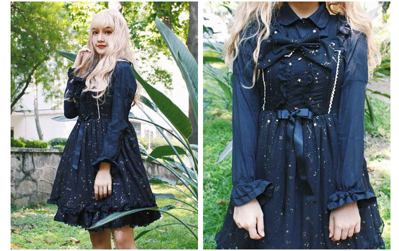 Constellation Princess Dress - dresses, gothic, gothic lolita, jsk, lolita clothing