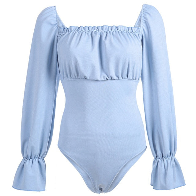 Corset Back Onesie (Up to 5XL + 3 Colors) - 80s, blue onesie, bodysuit, bodysuits, corset