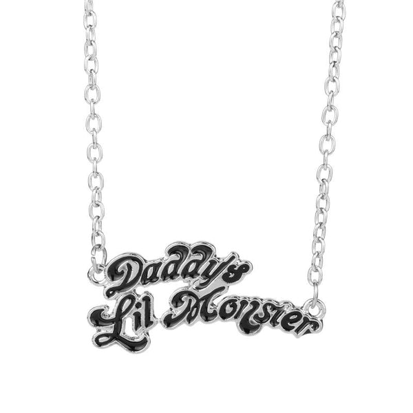 Daddy’s Lil Monster Necklace - choker necklaces, daddy necklace, daddy’s girl,