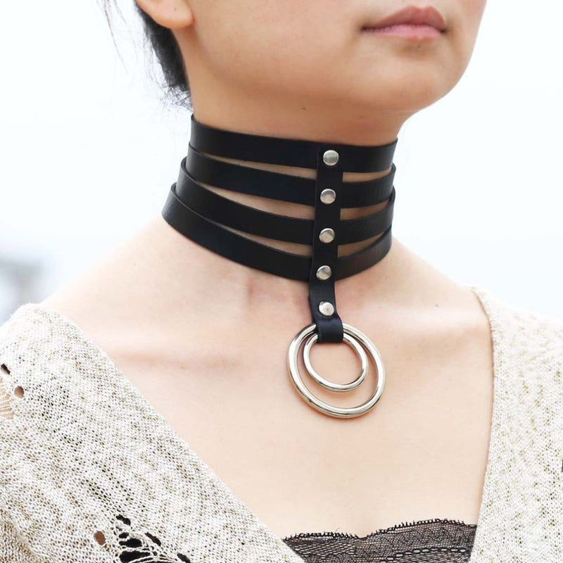 Elongated Collar - choker, chokers, collar, collared, collars