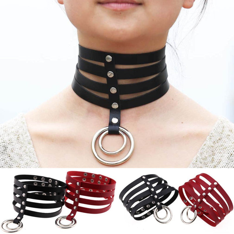 Elongated Collar - choker, chokers, collar, collared, collars