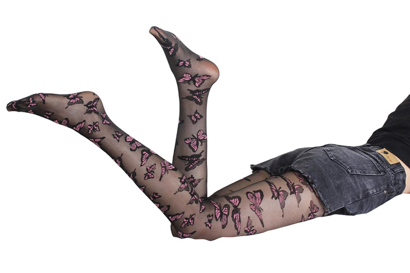 Fairy Flutter Tights - fairycore, leggings, little space, nylons, panty hose