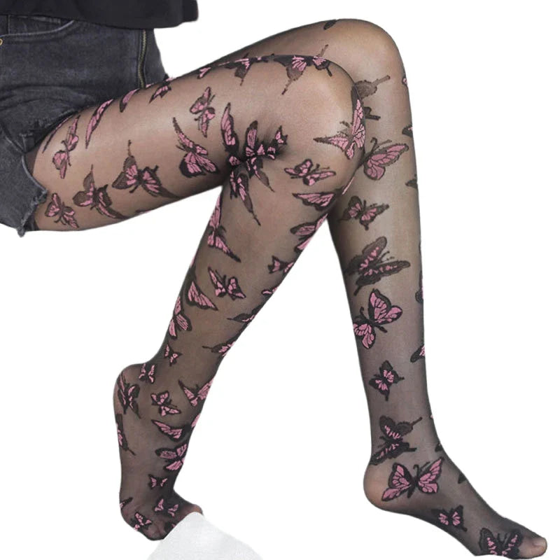 Fairy Flutter Tights - fairycore, leggings, little space, nylons, panty hose