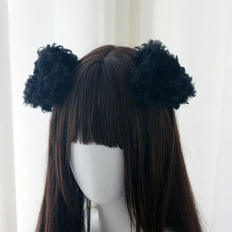 Floppy Puppy Ears - Black - dog, dog ears, hair clip, clips, puppy