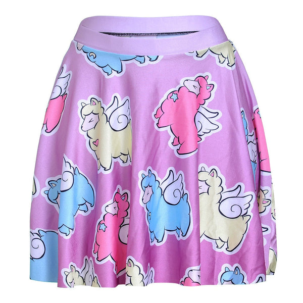 Flying Llama Skirt - alpaca skirt, alpacas, alpacasso, llama, llama skirt