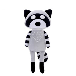 Fox & Raccoon Plushies - Black - autumn, fall, fox, foxes, foxy