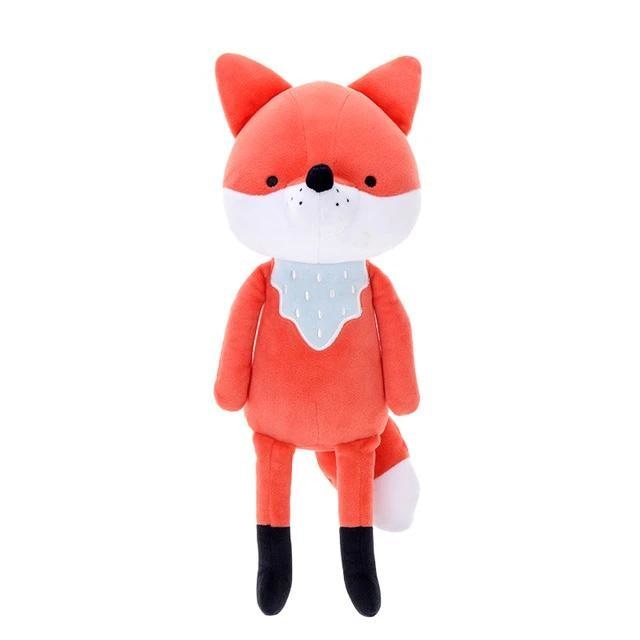 Fox & Raccoon Plushies - Red - autumn, fall, fox, foxes, foxy