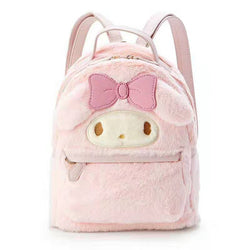 Fuzzy Bunny Backpack - backpack, bags, bunny ears, hello kitty