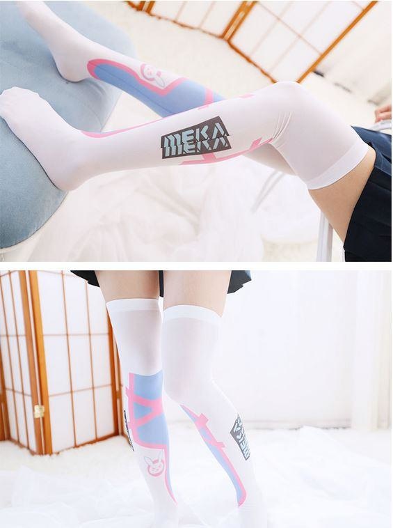 Gamer Bunny Stockings - anime, D.va, dva, game, gamer