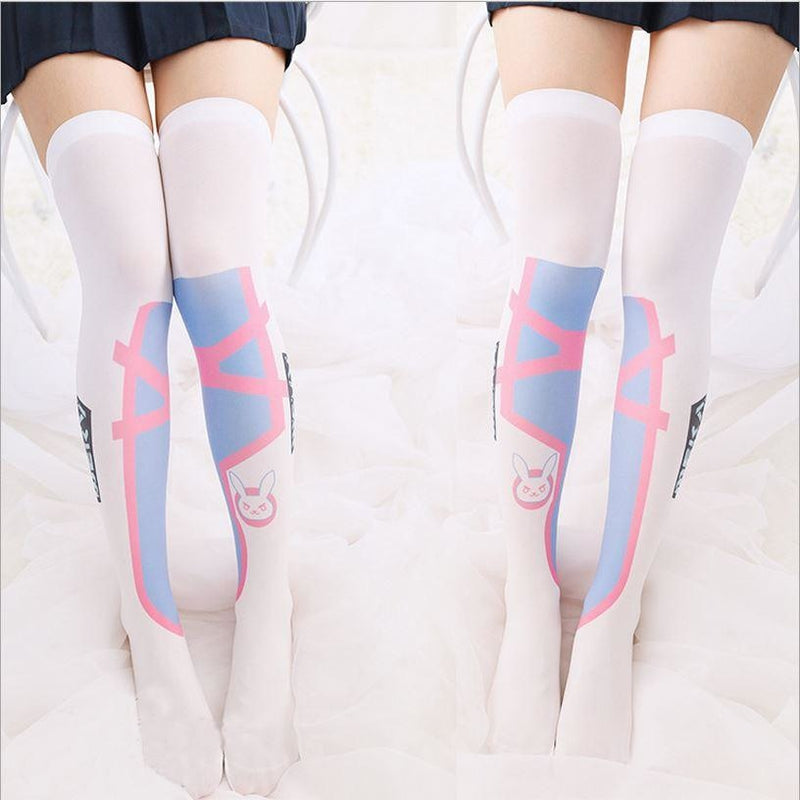 Gamer Bunny Stockings - anime, D.va, dva, game, gamer