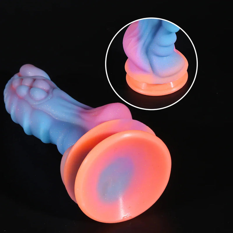 Glowing Drippy Dragon Ride - dildo, dildos, dragon, dragons, glow in the dark