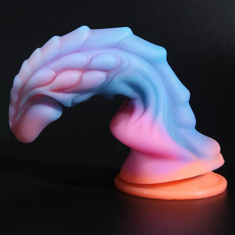 Glowing Drippy Dragon Ride - dildo, dildos, dragon, dragons, glow in the dark