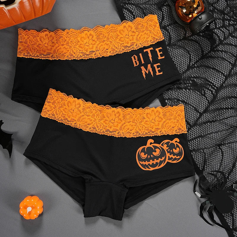 Halloween Lace Undies - halloween, panties, spooky cute, underwear, undies