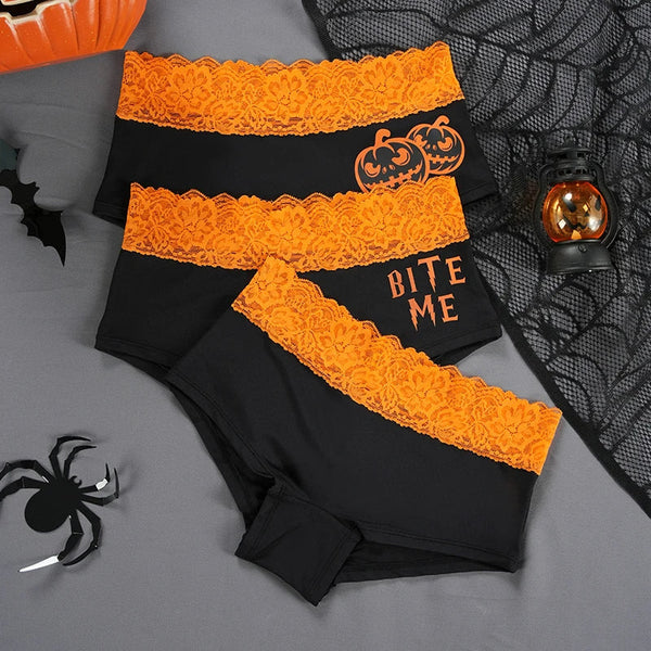 Halloween Lace Undies - halloween, panties, spooky cute, underwear, undies