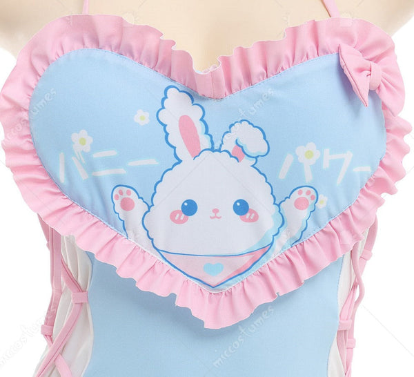 Happy Bunny Onesie - bodysuit, bodysuits, bunny onesie, jumpers, jumpersuit