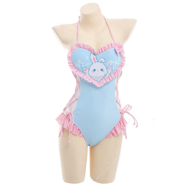 Happy Bunny Onesie - bodysuit, bodysuits, bunny onesie, jumpers, jumpersuit