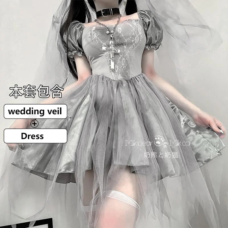 Haunted Angel Dress - alt, alternative fashion, dress, dresses, goth