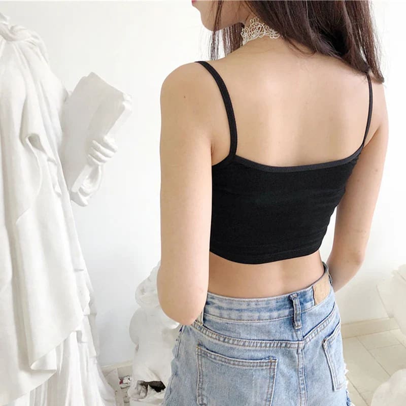 Horny Mini Crop Top Cropped Shirt Spicy