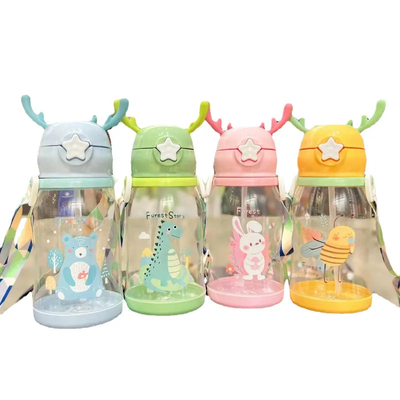 Pastel Antler Star Sippy Cups