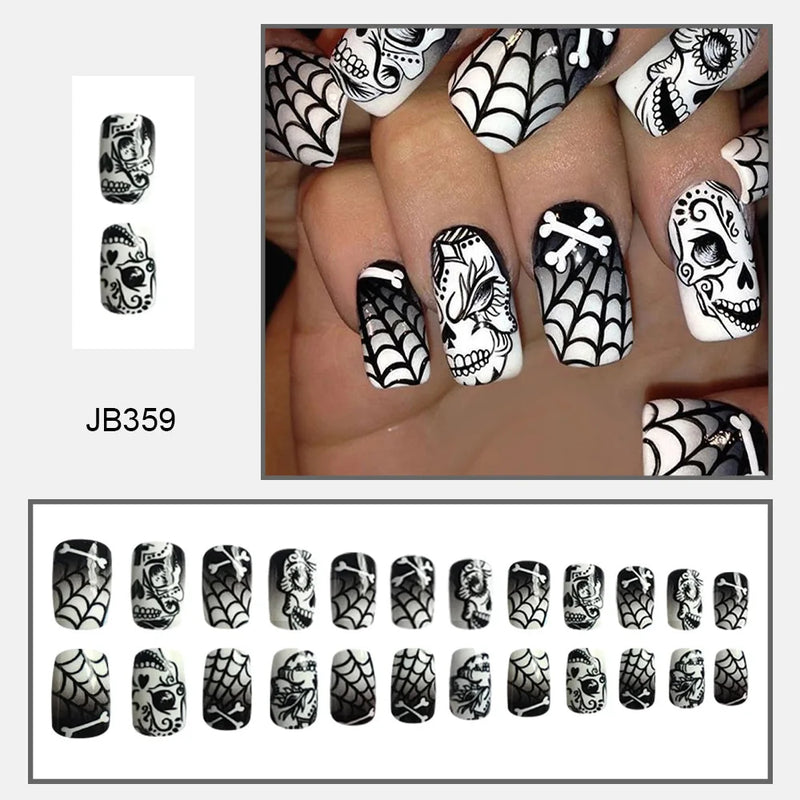 It’s Frickin Bats Press On Nails - halloween, nails, press on spooky