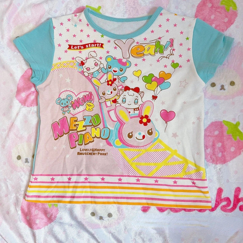 Kawaii Candycore Rainbow Party T-Shirt Top