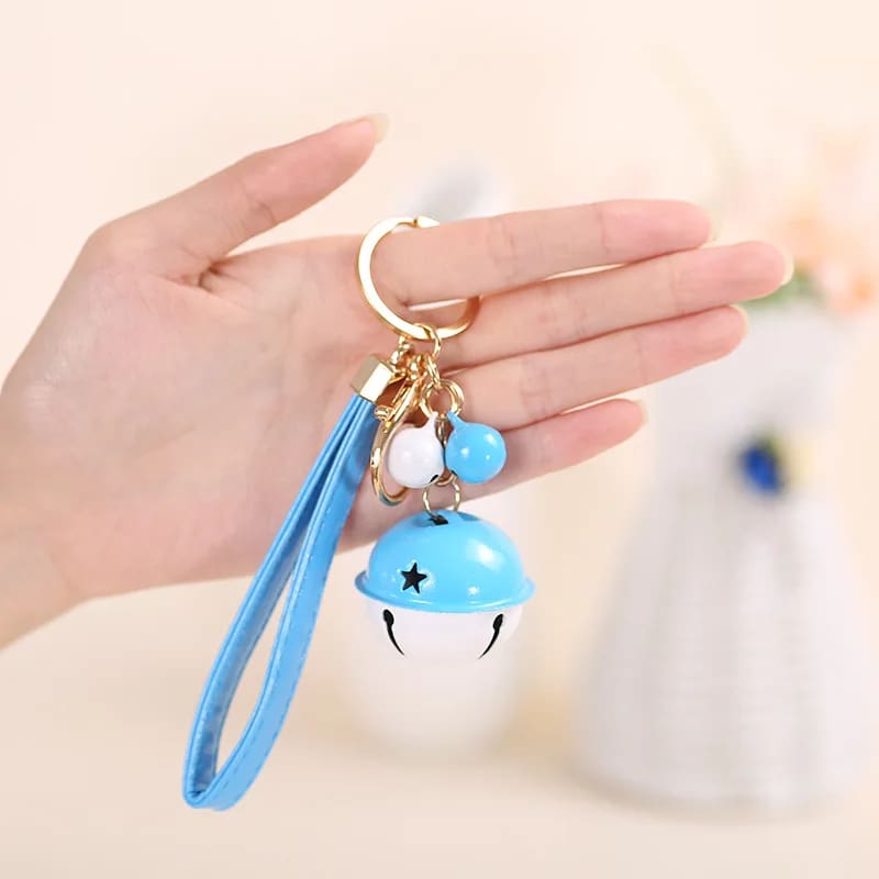 Kawaii Cute Kitten Bell Jingle Keychain