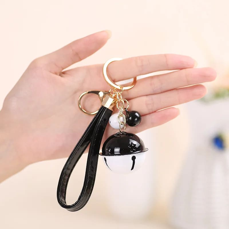 Kawaii Cute Kitten Bell Jingle Keychain