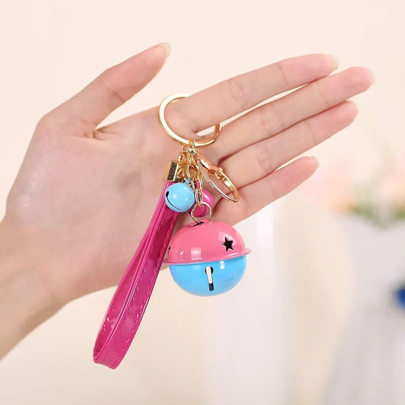 Kawaii Cute Kitten Bell Jingle Keychain