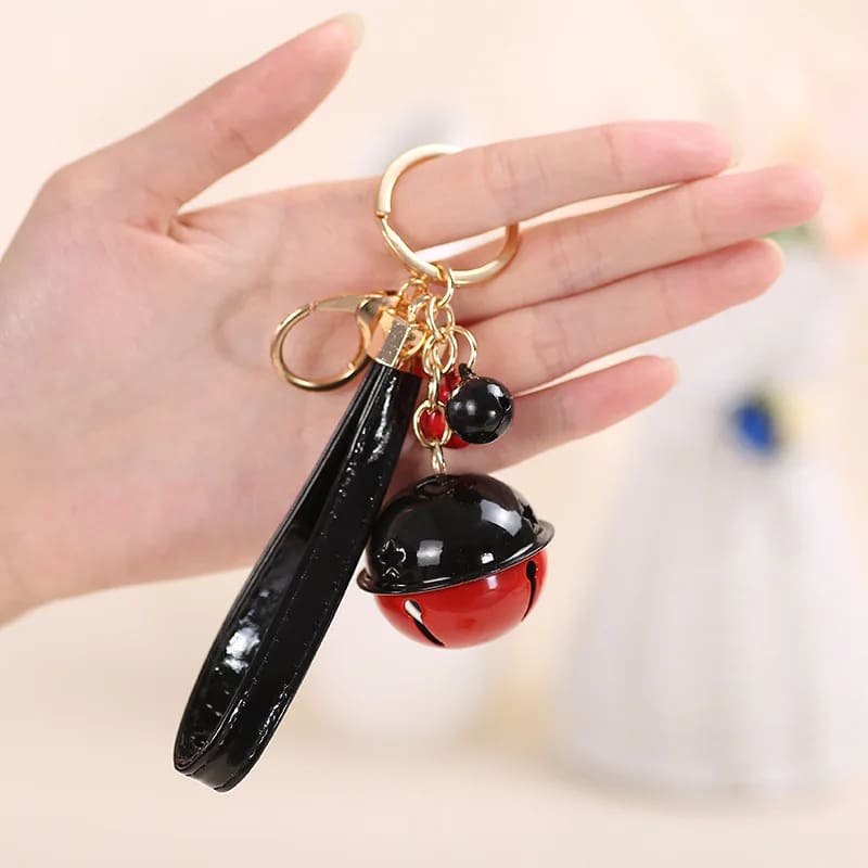 Kawaii Cute Kitten Bell Jingle Keychain