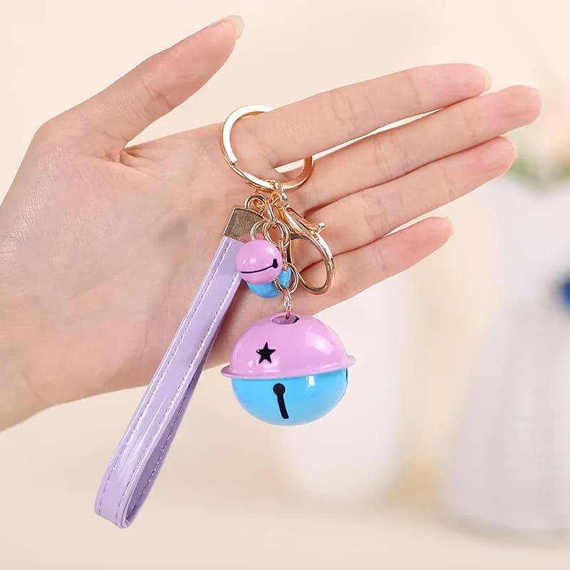 Kawaii Cute Kitten Bell Jingle Keychain