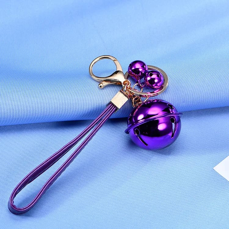 Kawaii Cute Kitten Bell Jingle Keychain