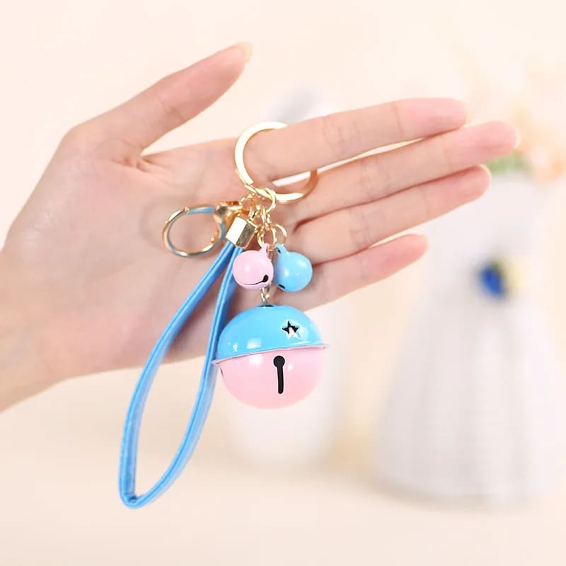 Kawaii Cute Kitten Bell Jingle Keychain