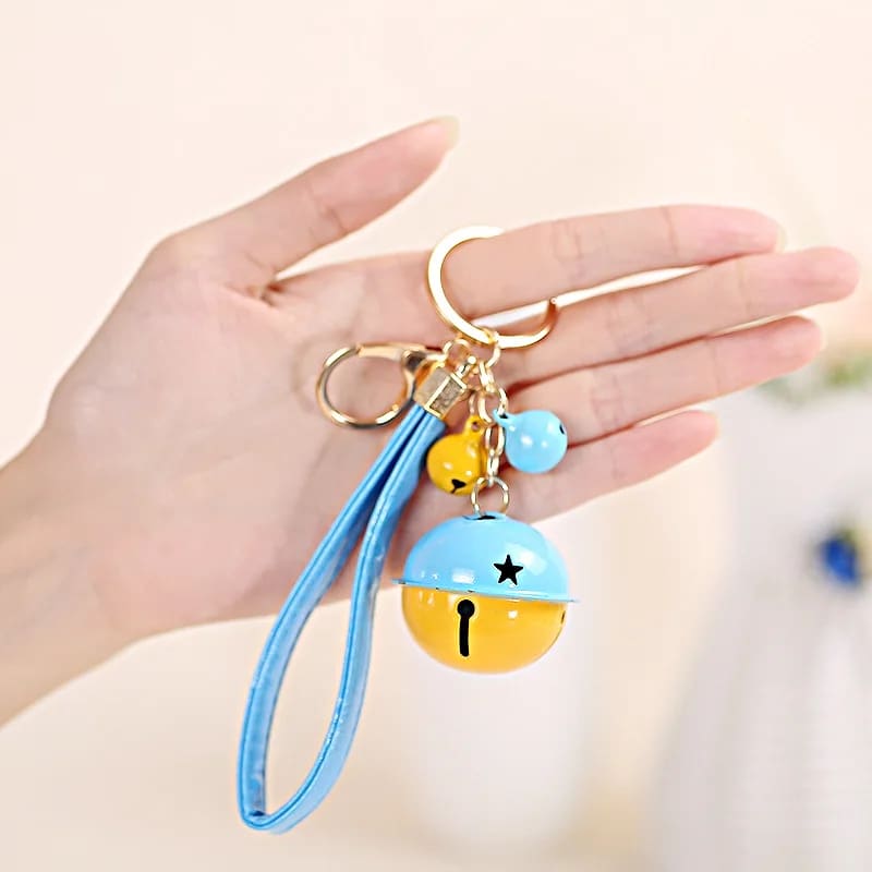 Kawaii Cute Kitten Bell Jingle Keychain