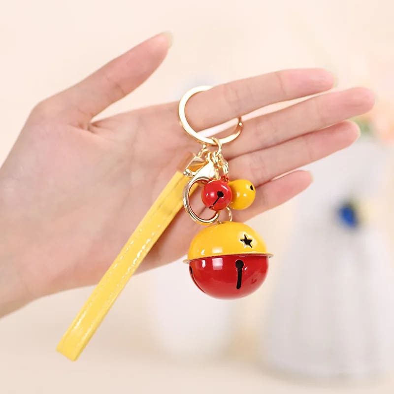 Kawaii Cute Kitten Bell Jingle Keychain