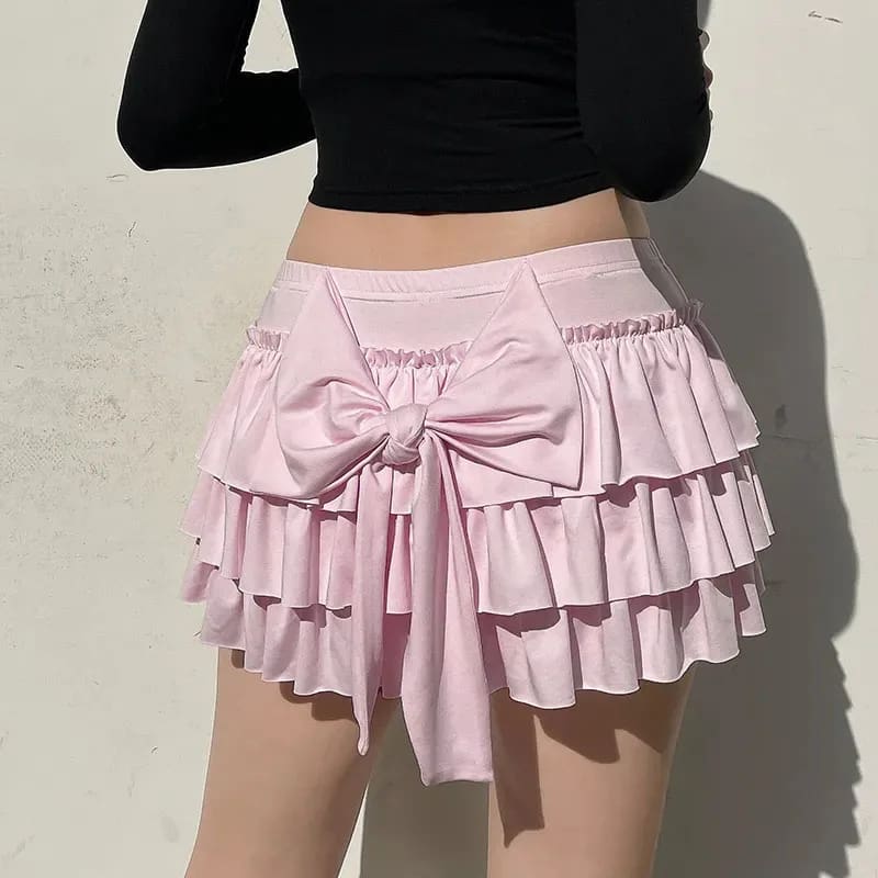 Kawaii Pink Frilly Micro Tutu Skirt