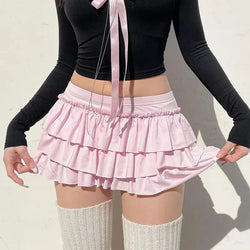 Kawaii Pink Frilly Micro Tutu Skirt